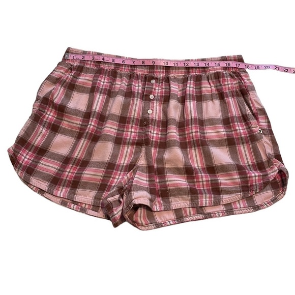 Floral & Plaid Pajamas Lounge Shorts Bundle - Size XL - Picture 6 of 11
